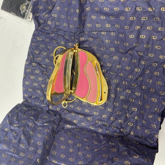 Dior Vintage Sadle Lipstick Compact My Dior 260 Signed W/ Lipstick Mint 3 NO Box - Picture 5 of 8